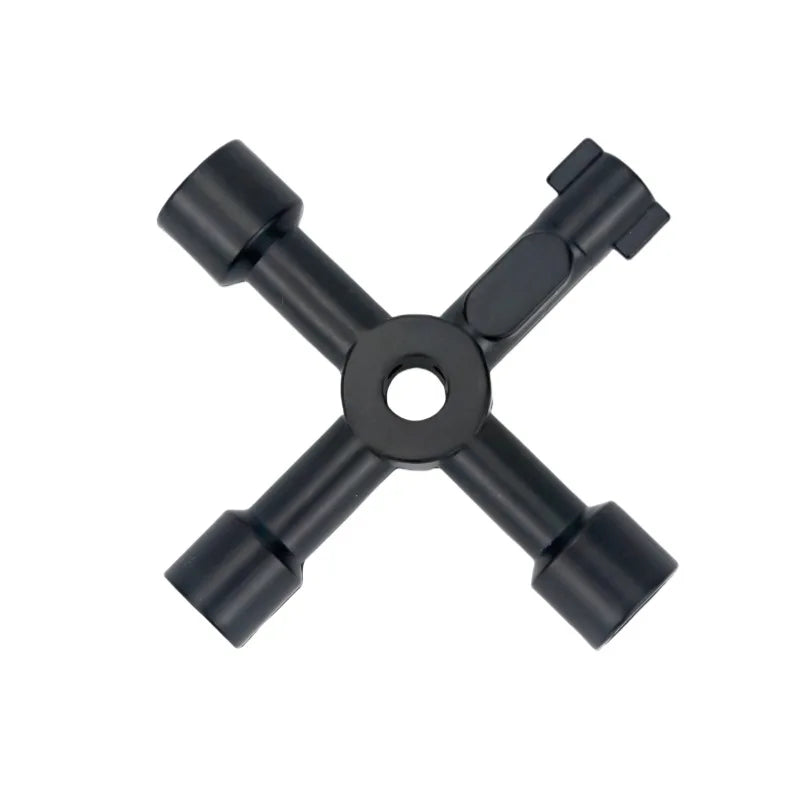 4-in-1 Utility Wrench – Square Triangle Cross Key Tool
