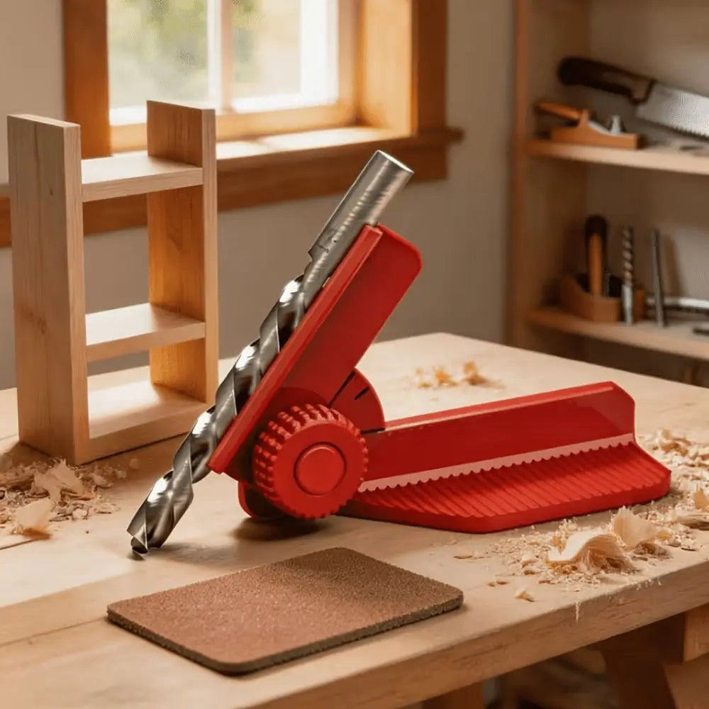5-Angle Adjustable Drilling Guide Rail – Woodworking Tool