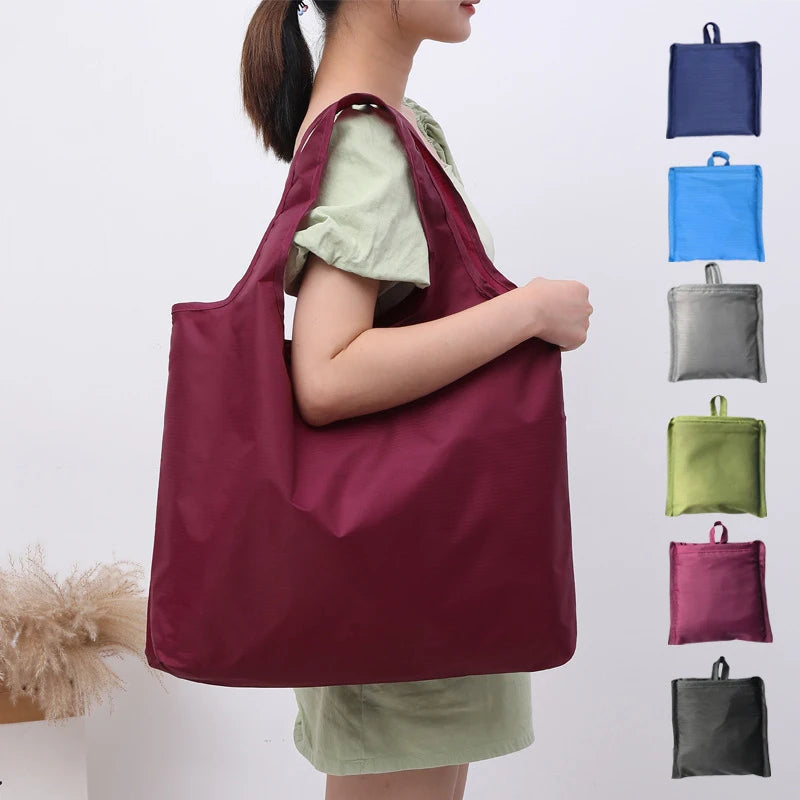 KindFuny Reusable Foldable Grocery Tote Bag | Eco-Friendly