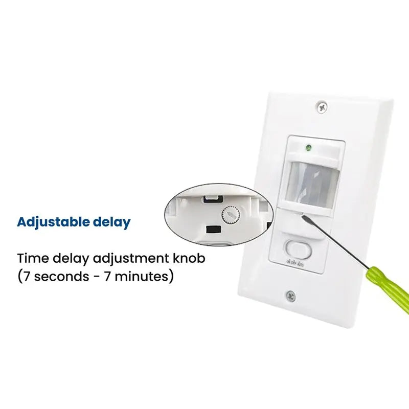 PIR Motion Sensor Light Switch Wall Mounted 110V–220V