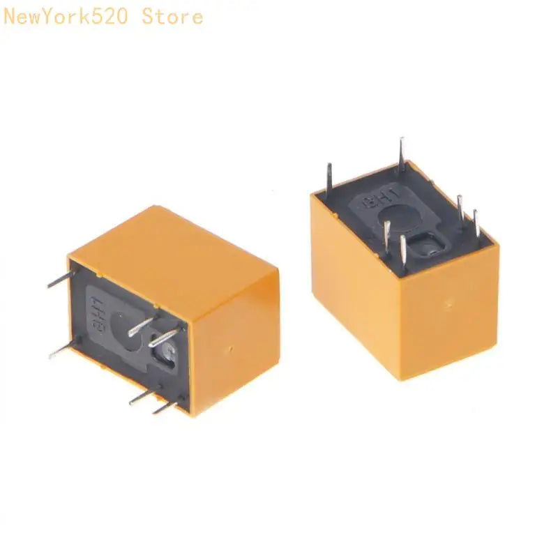 5-Pack HK4100F DC 12V Relay 6-Pin 3A 250VAC Electromagnetic