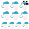 30ml Refillable Travel Bottles with Hook – Mini Soap Dispenser