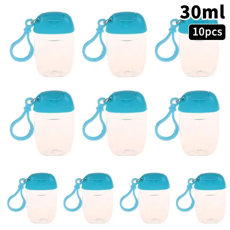 30ml Refillable Travel Bottles with Hook – Mini Soap Dispenser