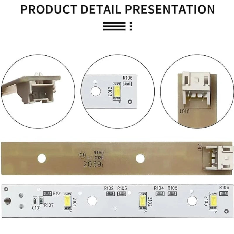 WR55X26671 LED Light Board for GE Refrigerators – Strip Light