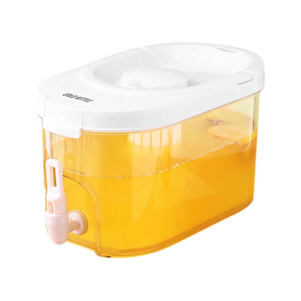 4L Leakproof Beverage Dispenser with Spigot & Lid – Clear