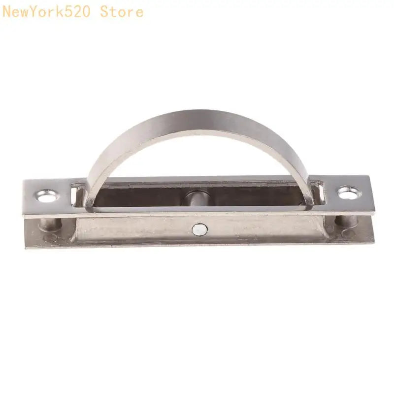 Zinc Alloy Rotatable Invisible Drawer Handle Cabinet Finger Pull