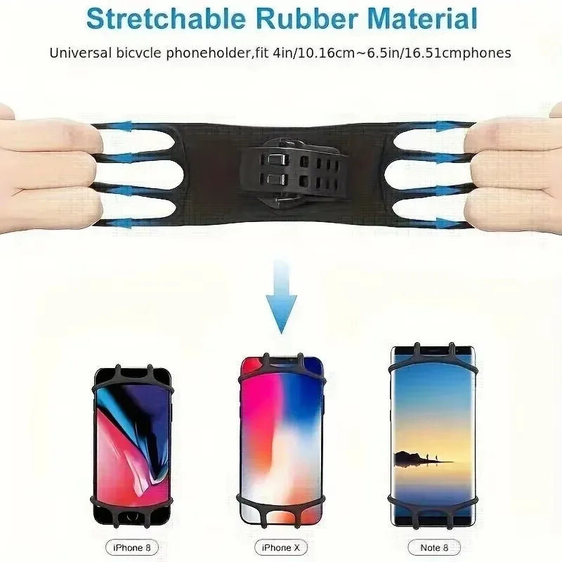 360° Rotatable Bike & Motorcycle Phone Mount Holder