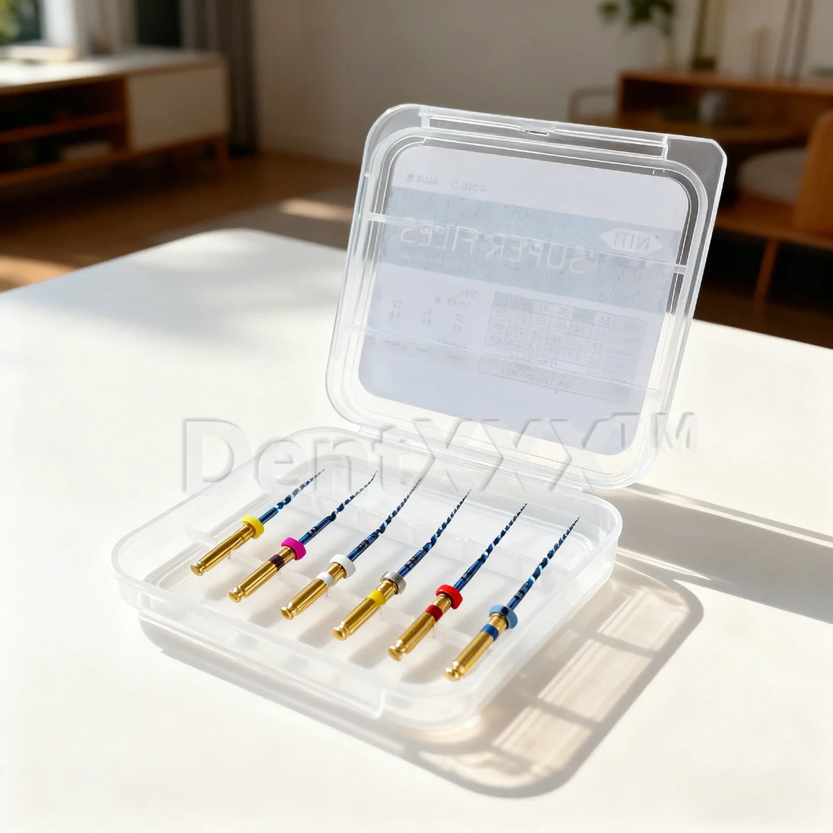 Sx-F3 NiTi Rotary Files 6-Pack | 19/25mm Flexible Micro Drills