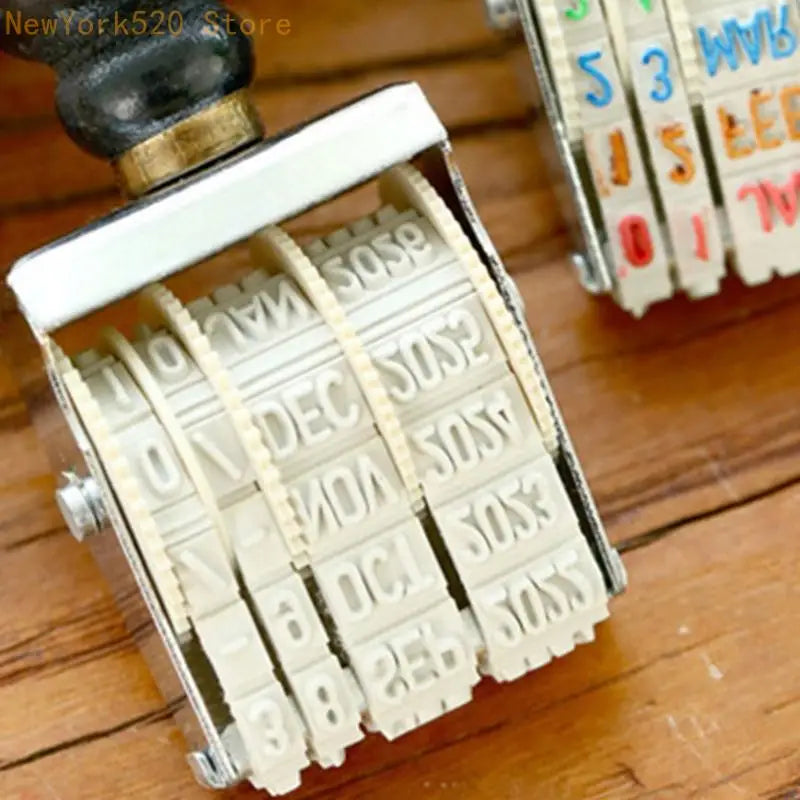 Rotating Date Stamper Roller Knob Line Dater – Office & Crafts
