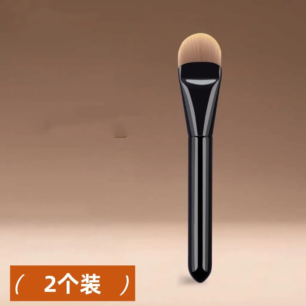 Oval Foundation Brush – Synthetic Bristles, Flawless Coverage