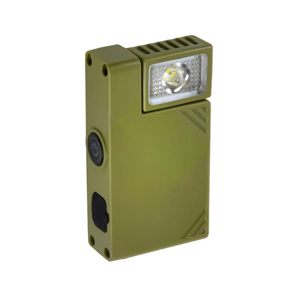Mini USB Rechargeable Flashlight – Magnetic & Adjustable Angle
