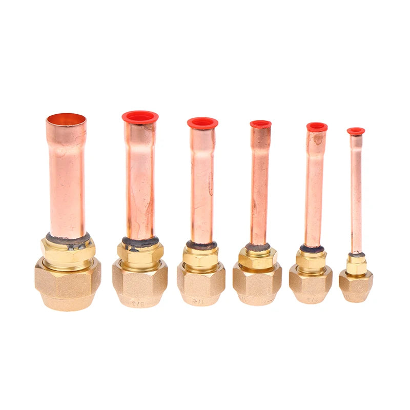 Copper AC Pipe Brass SAE Threaded Connector Fitting Adapter