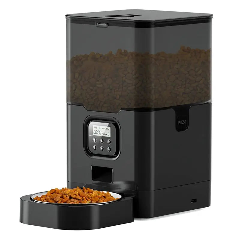 Large Capacity Automatic Pet Feeder – Smart Cat & Dog Feeder