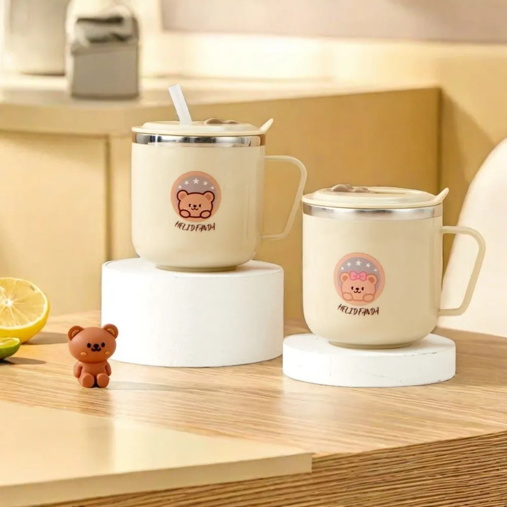 VIBE 270ml Kids Insulated Straw Cup – Leak-Proof Double Wall
