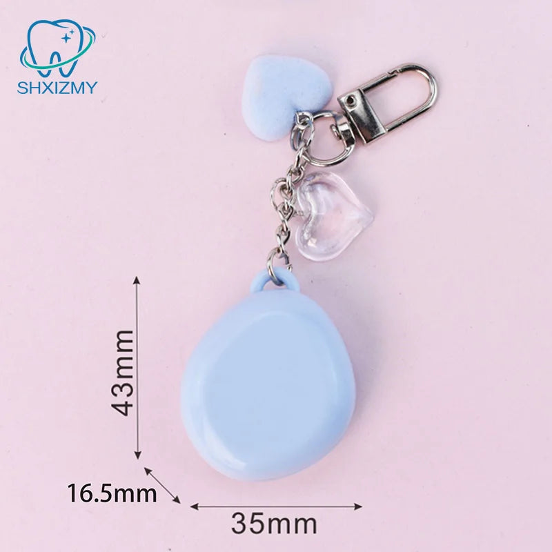 Keychain Refillable Makeup Compact DIY Case – Blush & Powder