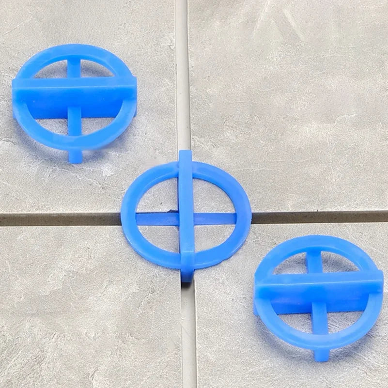 100Pcs Tile Leveling System Spacer Clips & Wedges 1–3mm