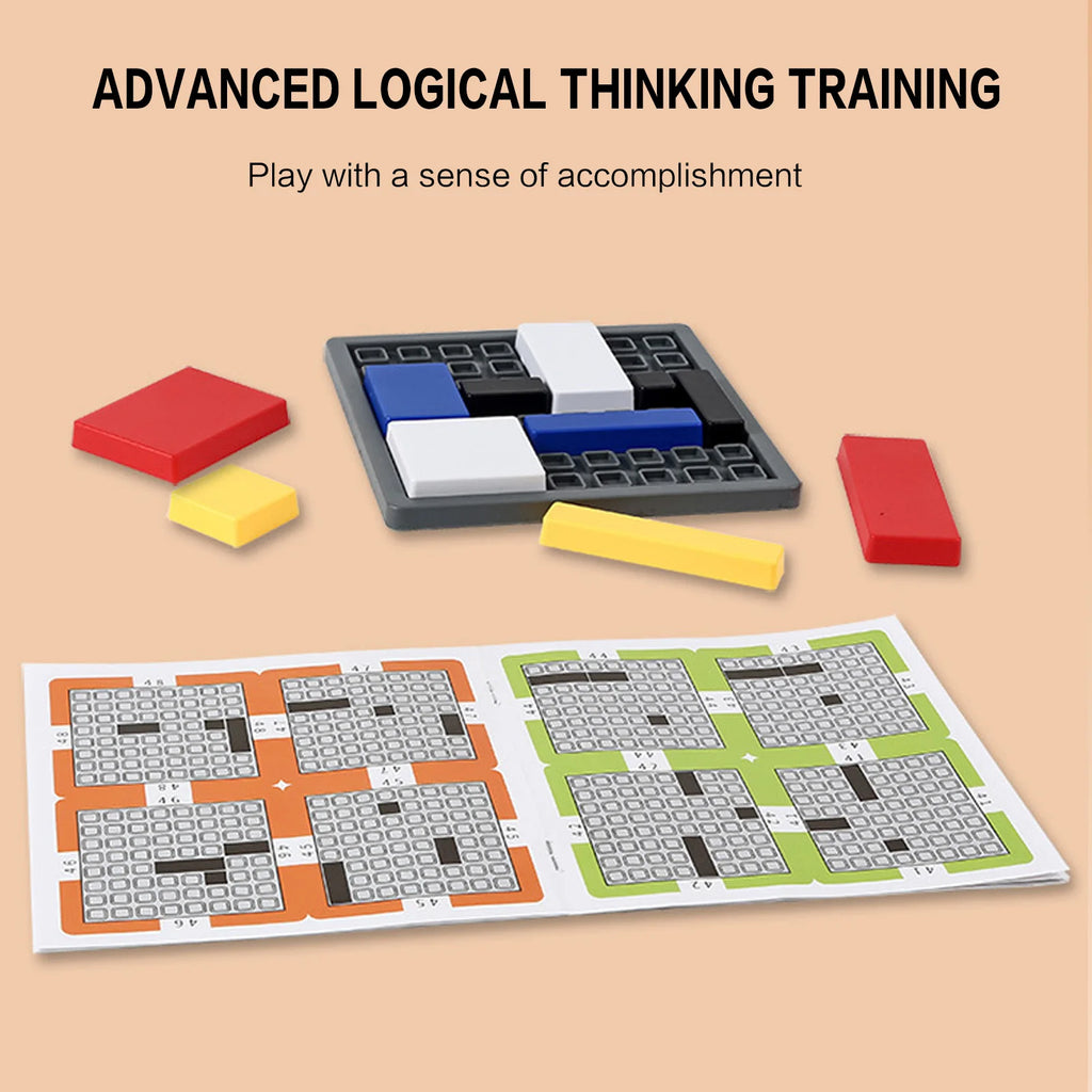 Kids Building Blocks Puzzle – Logic Training Educational Toy