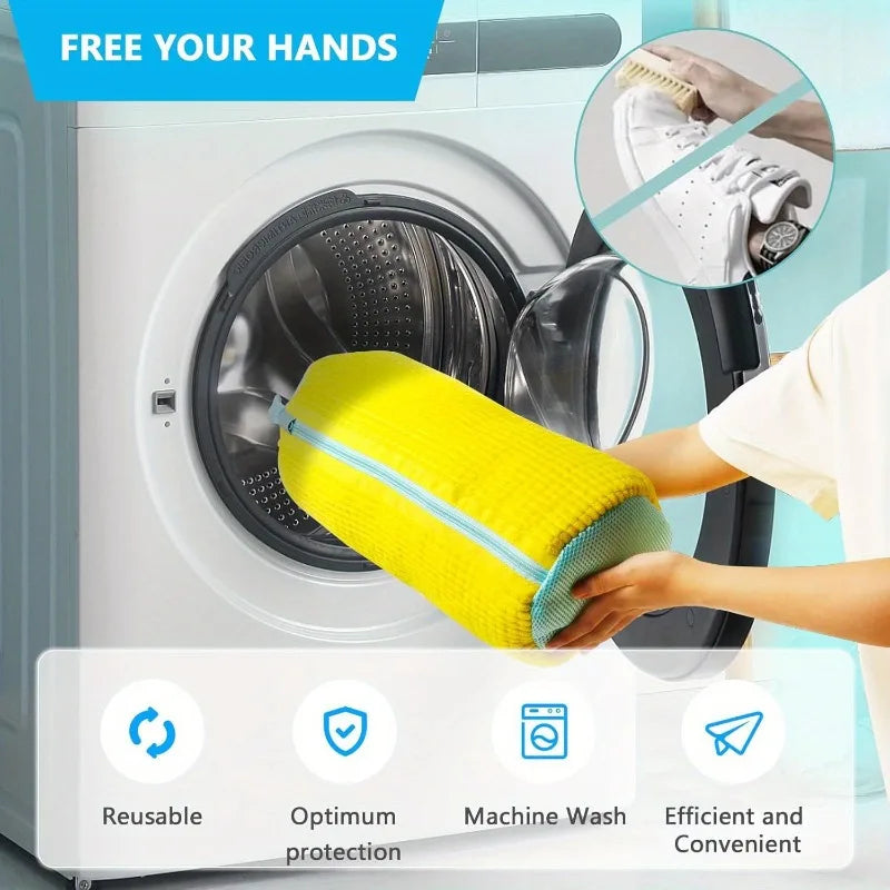 Sneaker Washing Machine Bag – Reusable Shoe Laundry Bag