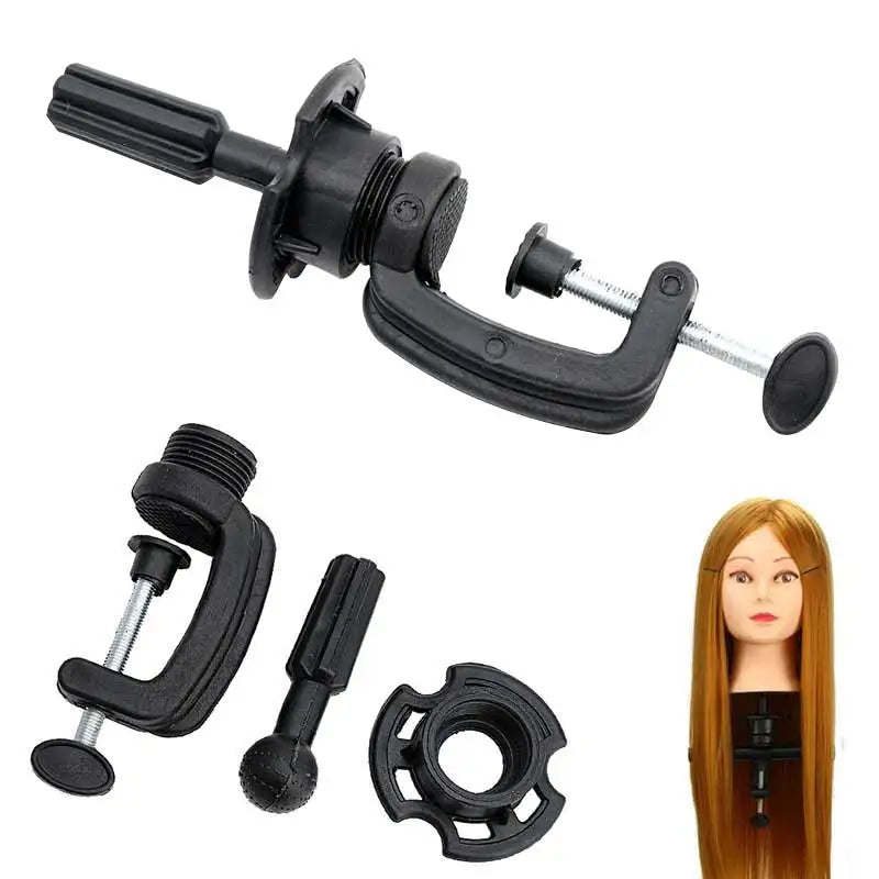Mannequin Head Holder Stand – Adjustable Desk Clamp | VIBE