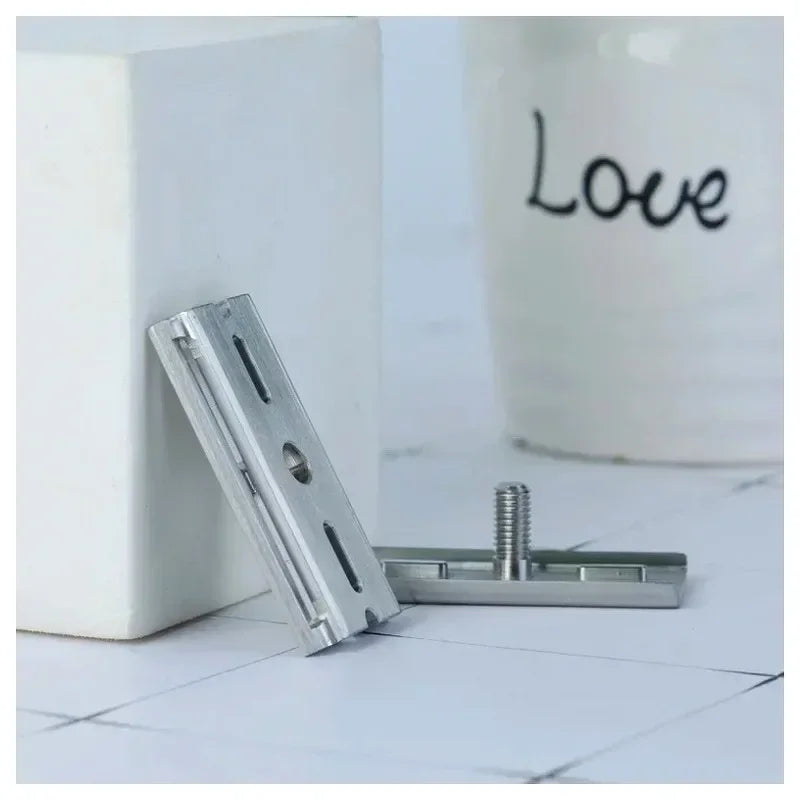 Yaqi Tile 316 Stainless Steel Safety Razor Head – Wet Shave