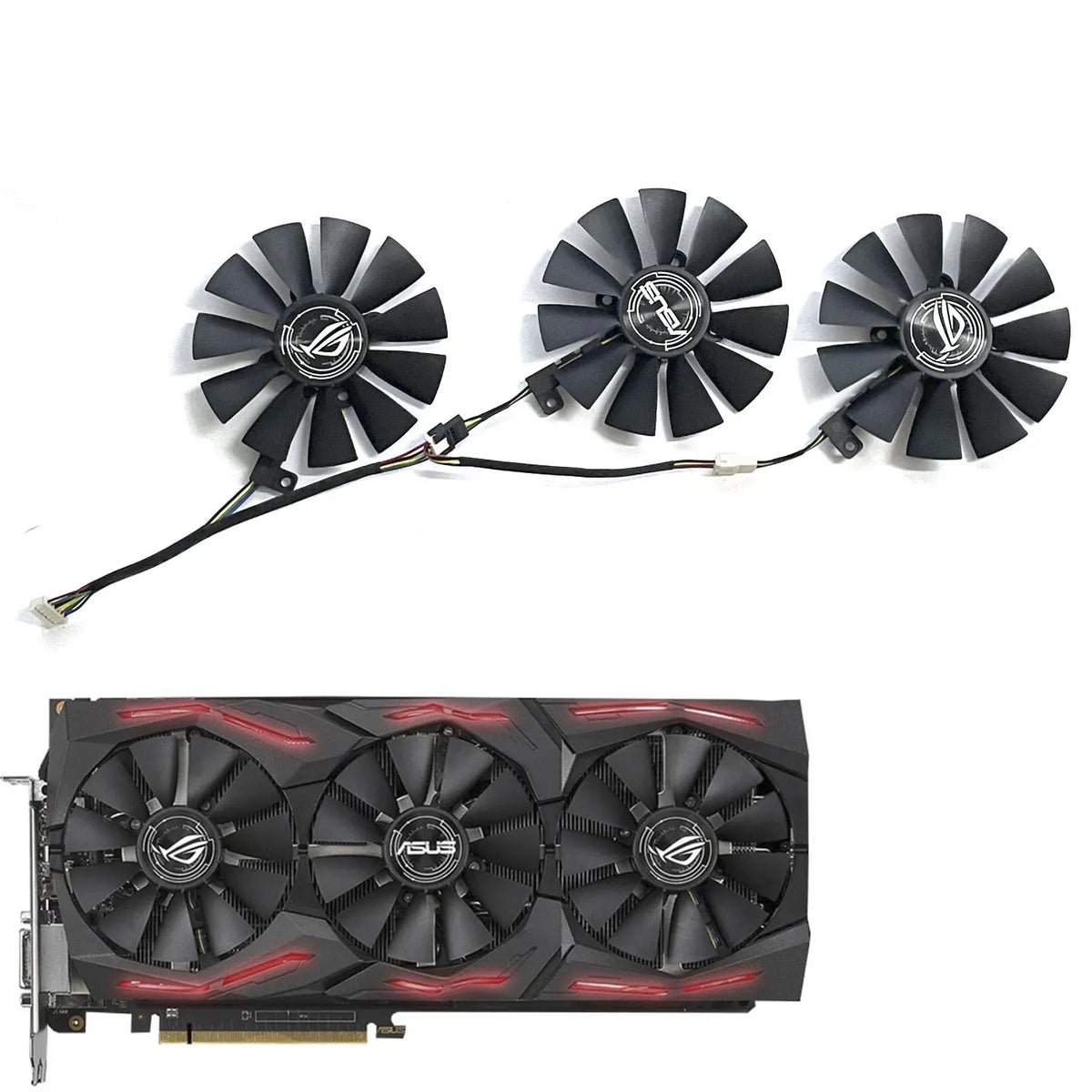 GPU Cooling Fan FDC10H12S9-C for Asus Strix GTX 1060–1080