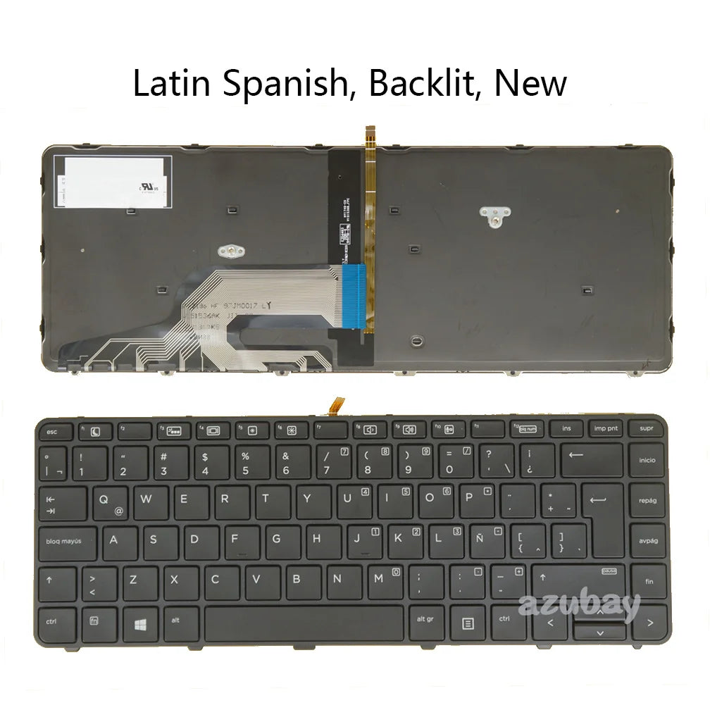 Backlit Keyboard HP ProBook 430 440 446 G3 G4 – AZUBAY