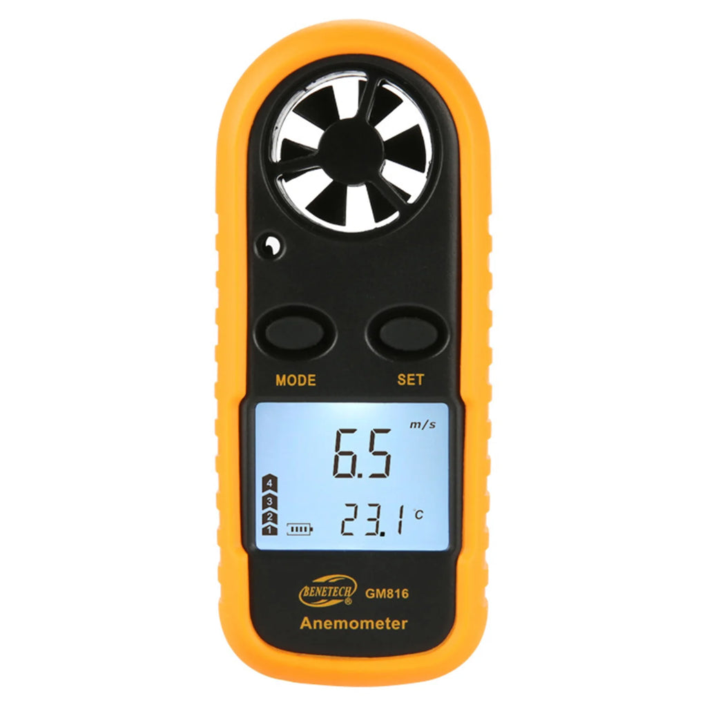 Mini Anemometer Wind Speed Meter with LCD Backlight | VIBE