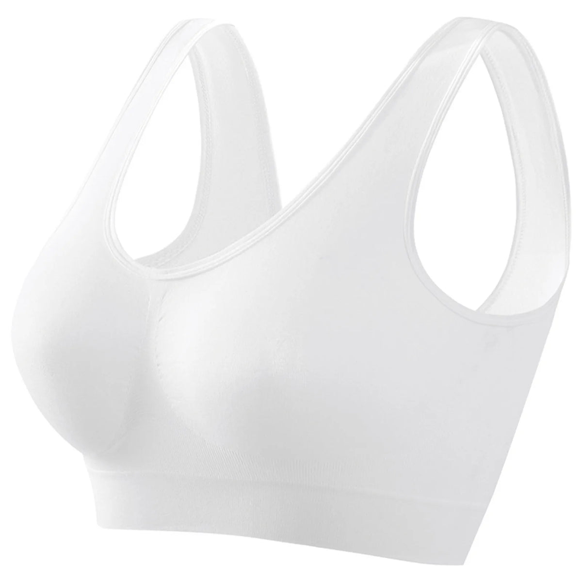 Women's Seamless Wireless Bra Sports Crop Top S–5XL