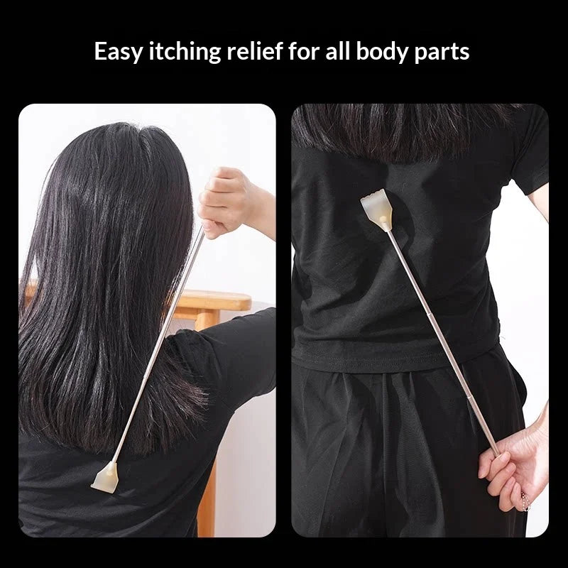 Extendable Telescopic Back Scratcher with Resin Claw & Chain
