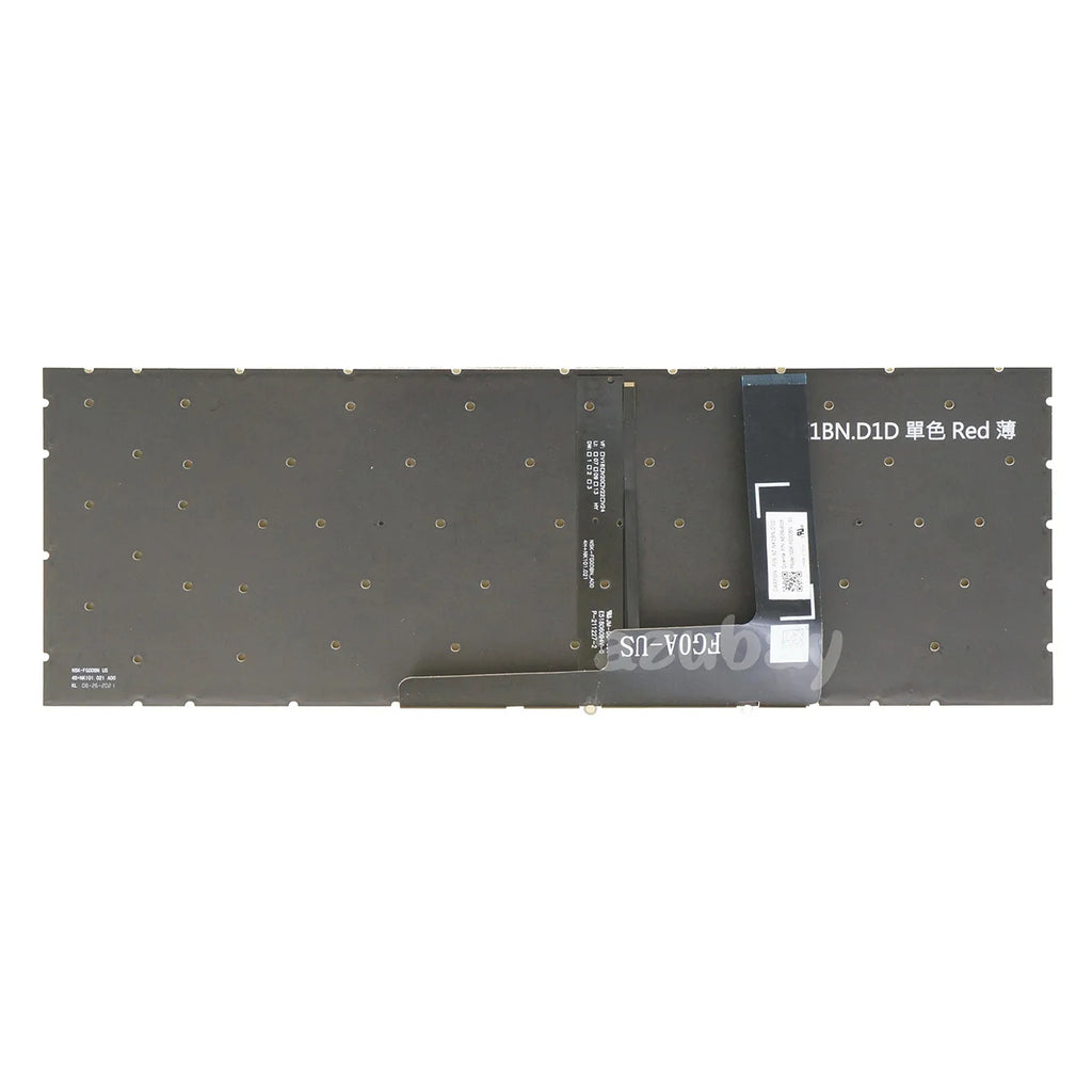 AZUBAY Russian Spanish Backlit Keyboard – MSI Katana GF66 GF76