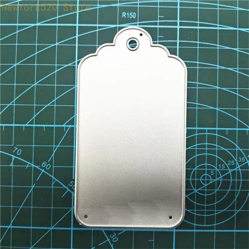 Hanging Tag Metal Cutting Die Stencil for Scrapbooking & Cards