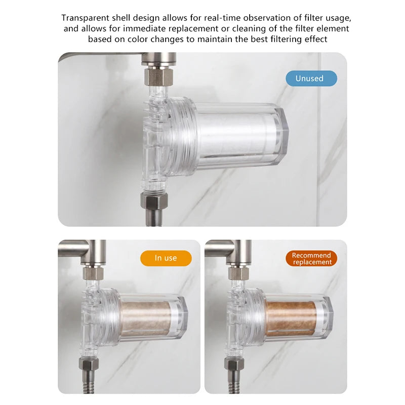 PP Cotton Water Filter Cartridge for Shower, Faucet & Kitchen