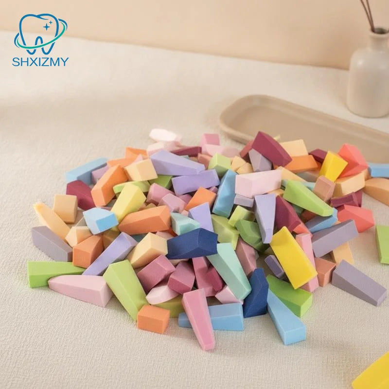 Wedge Makeup Sponges Latex-Free Foundation Blending 10/50/100 Pcs