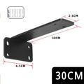 Heavy Duty Invisible L Brackets Floating Wall Shelf Support Metal