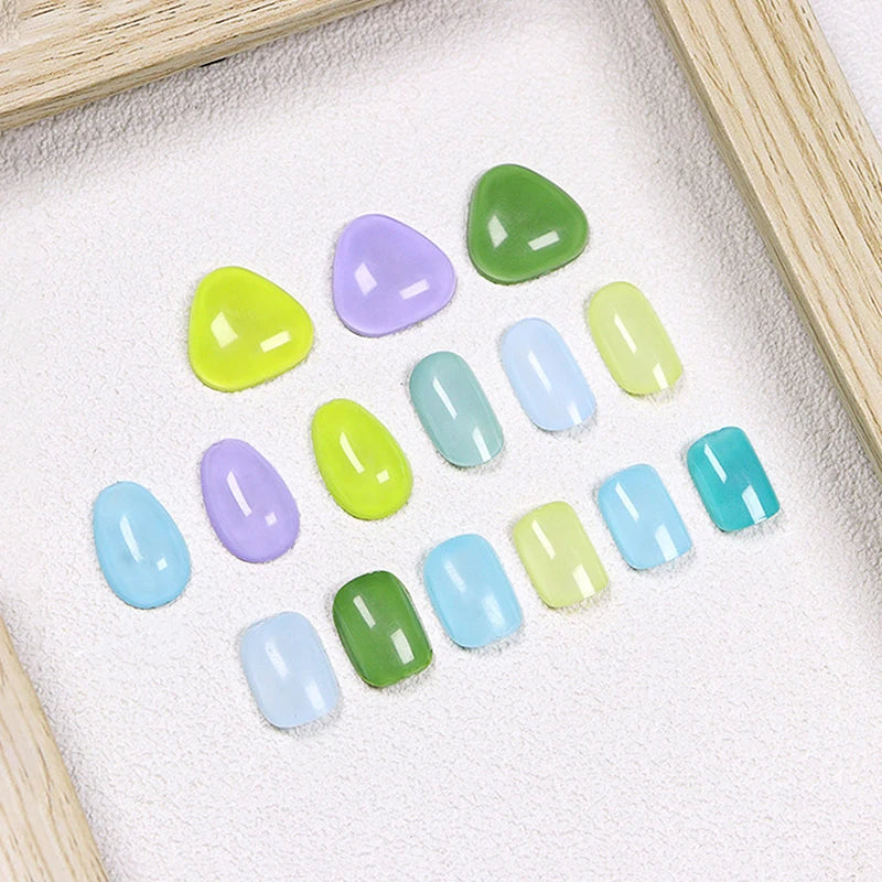 Acrylic Nail Color Card Display Tips – 70/80 Pcs Manicure