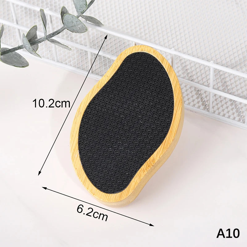 Wooden Double-Sided Foot File Callus Remover Heel Rasp Pedicure
