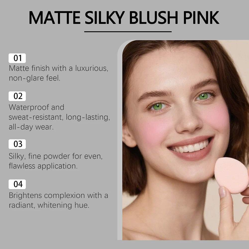 Eelhoe Matte Pink Cheek Tint – Velvety Blush Powder