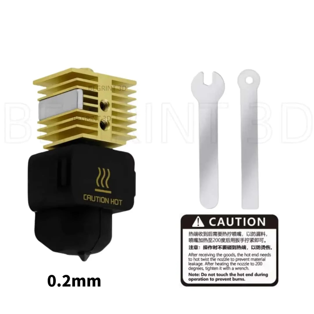 BEGRINT Hotend Kit for Bambu Lab A1 Mini – 4 Nozzle Sizes