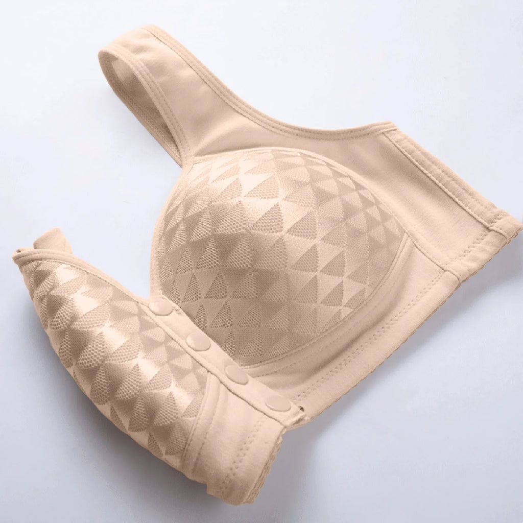 Plus Size Wireless Bra – Floral Lightly Padded | VIBE