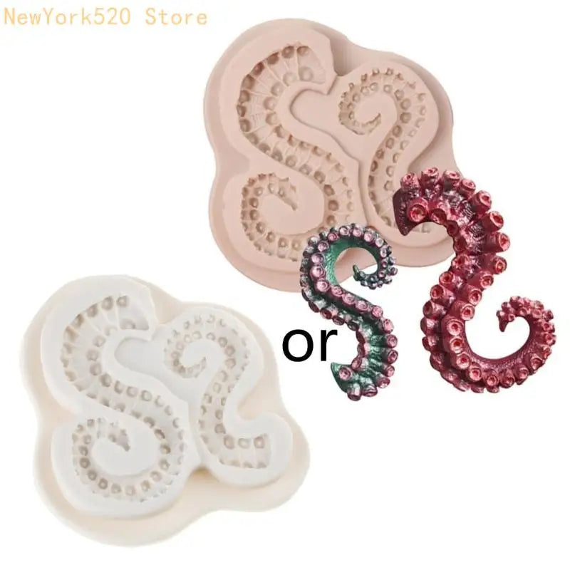 3D Octopus Tentacles Silicone Mold – Chocolate & Candy Baking