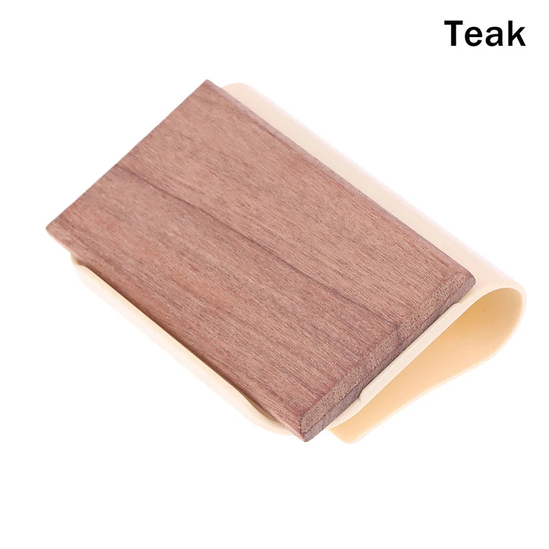 VIBE Wooden Car Air Freshener – Long-Lasting Amber Scent