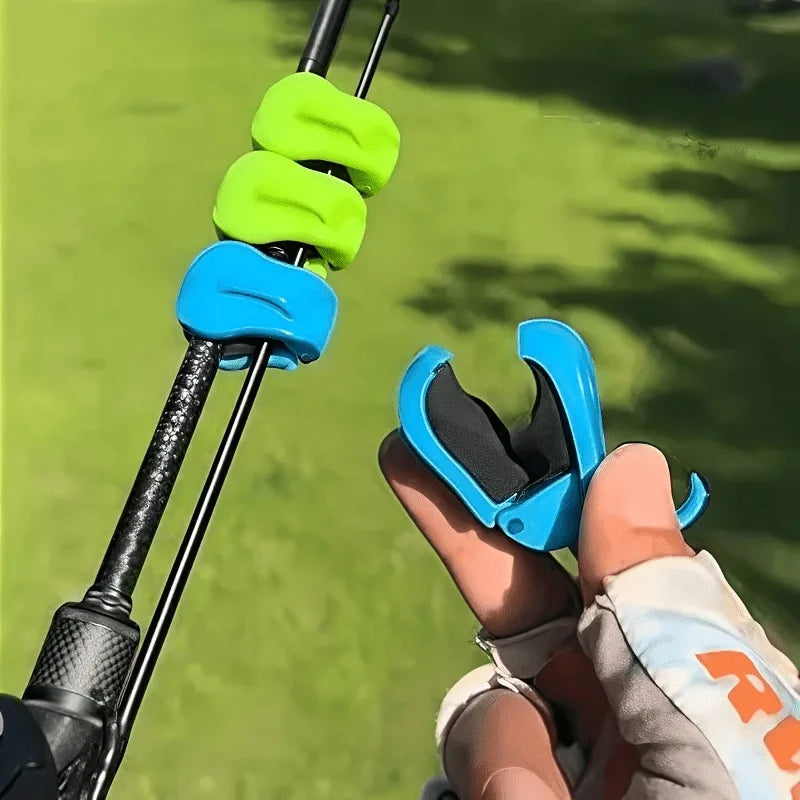 2-Pack Fishing Rod Clips – Anti-Tangle Elastic Organizer