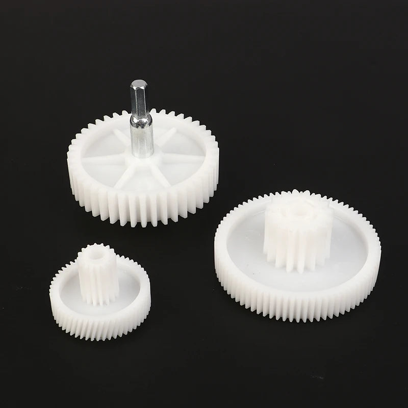 3-Piece Meat Grinder Plastic Gear Replacement Set S/M/L