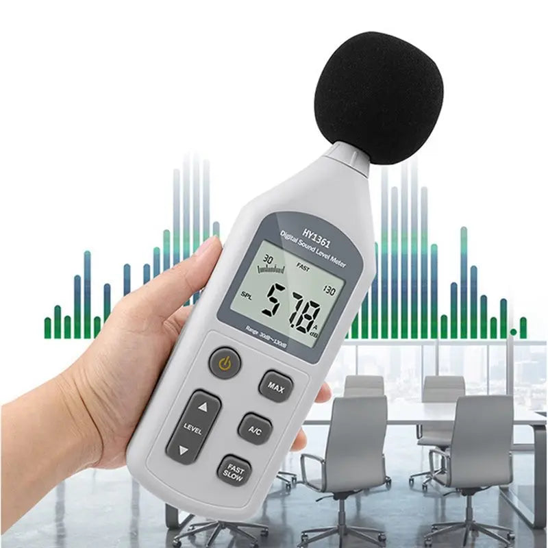 Digital Decibel Meter USB Sound Level Monitor 30–130dB