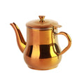 500ml Stainless Steel Tea Kettle with Mesh Filter – Gold