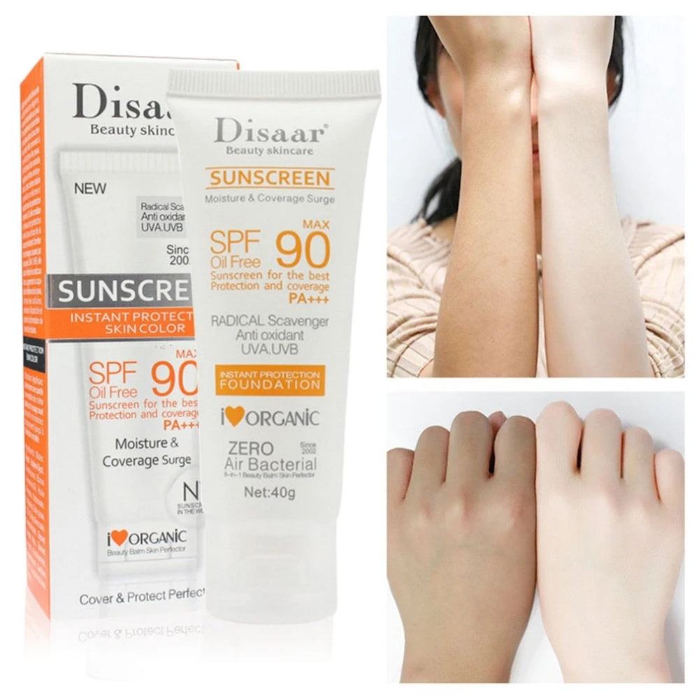 VIBE SPF 90+ Facial Sunscreen – Waterproof UVA UVB Blue Light