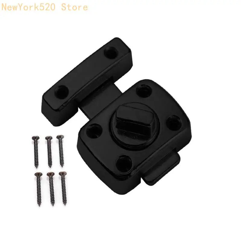 Zinc Alloy Rotate Bolt Door Latch Cabinet Safety Lock