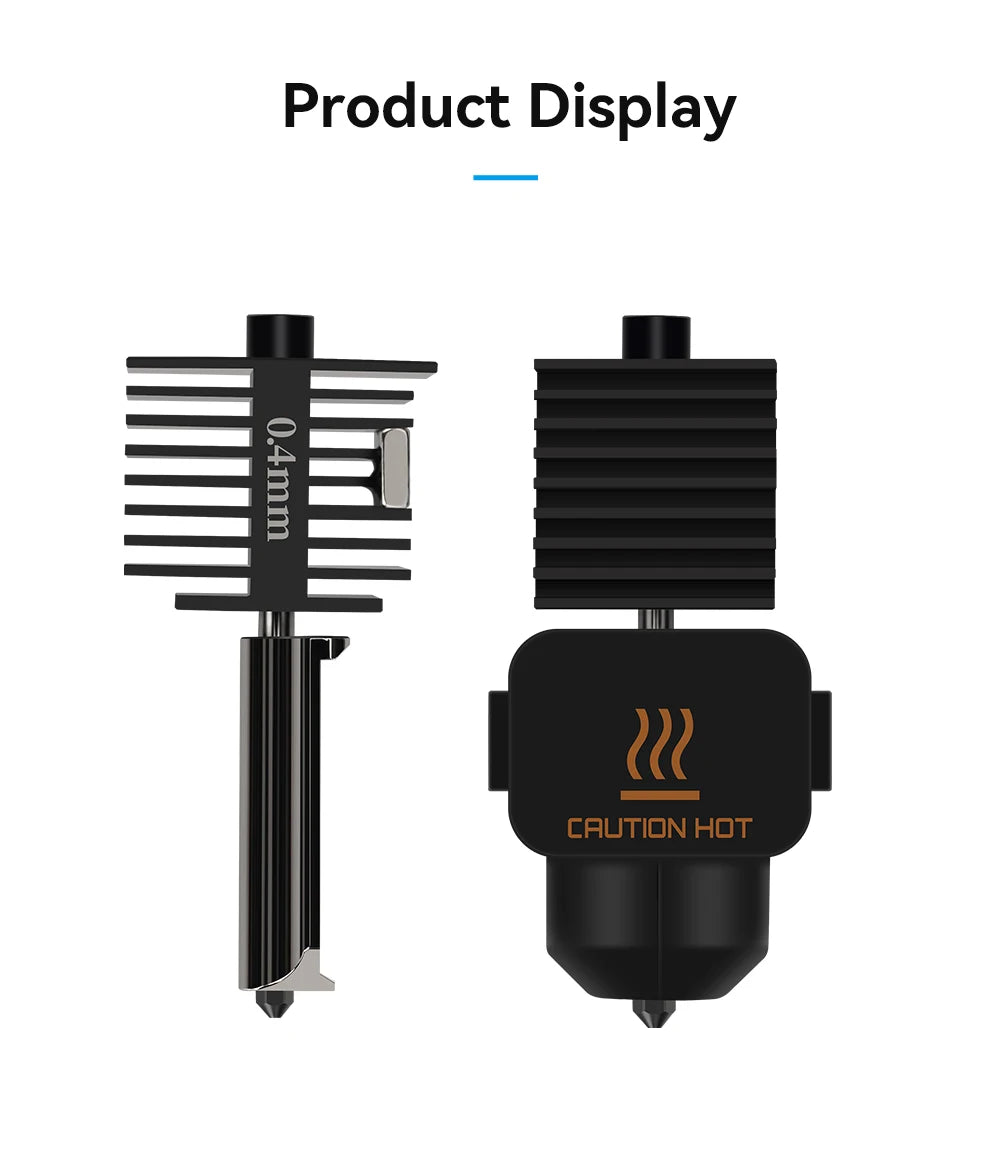 Hotend Kit for Bambu Lab A1 & A1 Mini – 0.2–0.8mm Nozzle