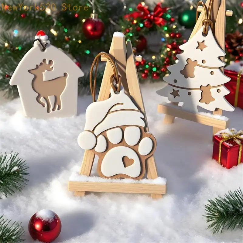 Silicone Christmas Mould – Reindeer Snowman Bells Designs