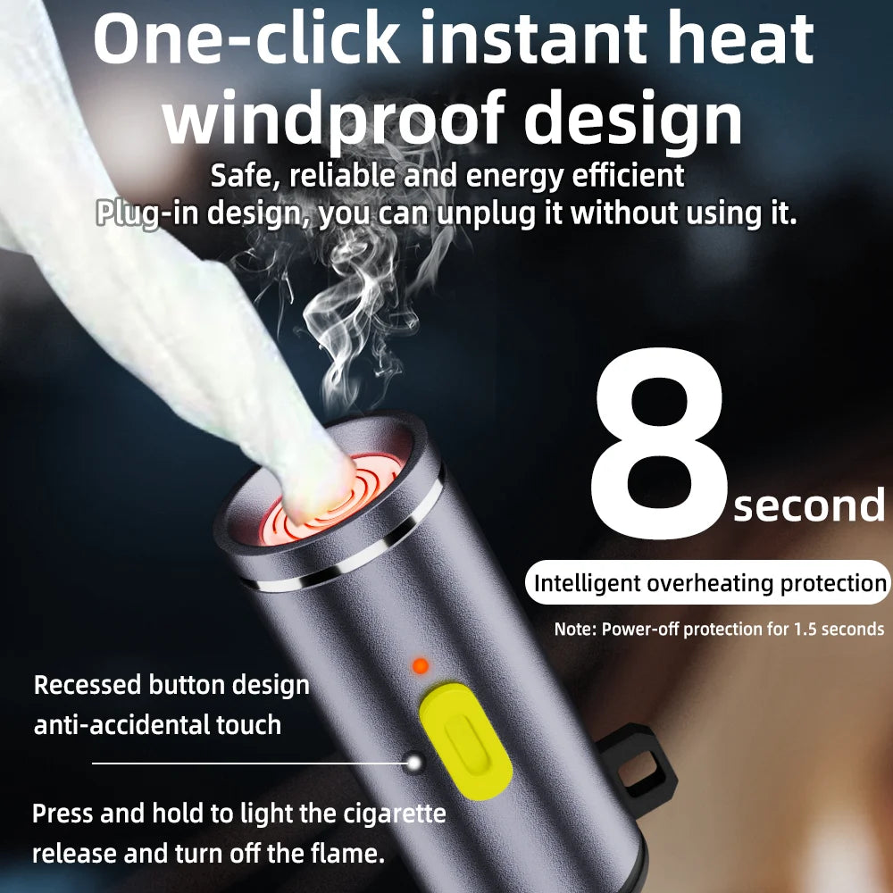 Type-C Flameless Electric Lighter USB-C Portable Igniter